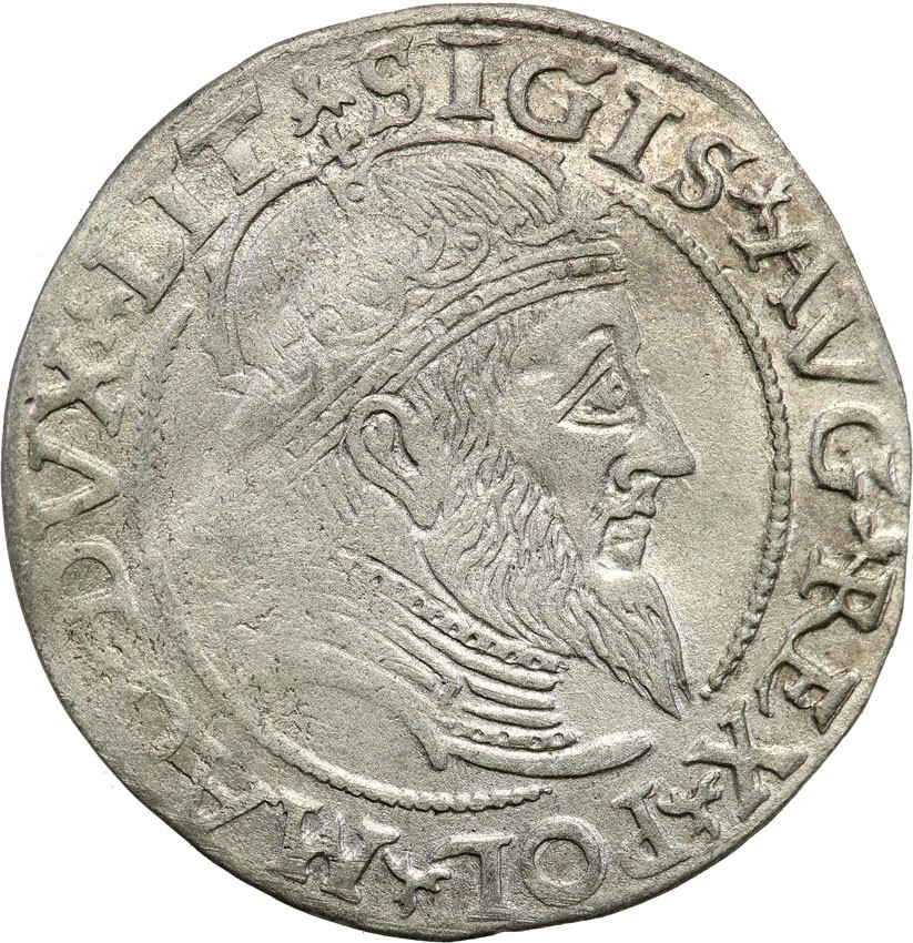Zygmunt II August. Grosz na stopę litewską 1559, Wilno